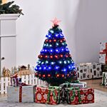 Homcom 3ft 90cm Fiber Optic Xmas Tree Artificial Christmas Tree