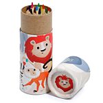 Fun Kids Colouring Pencil Tube - Zooniverse 2022