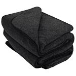 Merino Wool Quilt - Black