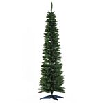 Homcom 2.1m Artificial Christmas Tree Pine Tree W/plastic Stand-green