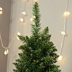 Homcom 2.1m Artificial Christmas Tree Pine Tree W/plastic Stand-green