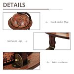 Homcom Globe Shaped Retro Style Bar Cabinet Wine Alcohol Storage Trolley Glass Bottle Holder 36cm