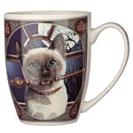 Lisa Parker Porcelain Mug - Hocus Pocus Cat Design