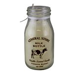 Vanilla Scented Milk Bottle Candle