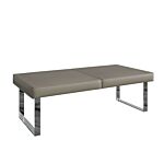 1.4m Dining Bench In Taupe