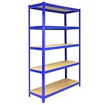 Monster Racking T-rax Strong Storage Shelves, Blue, 120cm W, 45cm D