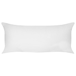 2 Bed Pillows White Lyocell Japara Cotton Rectangular 40 X 80 Cm Polyester Filling High Profile Sleeping Cushion Bedroom Beliani