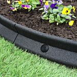 Flexible Lawn Edging Black 1.2m X 12