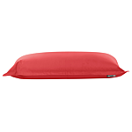 Large Bean Bag Red Lounger Zip Giant Beanbag Beliani