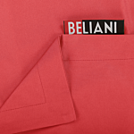 Large Bean Bag Red Lounger Zip Giant Beanbag Beliani