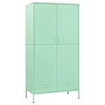 Vidaxl Wardrobe Mint 90x50x180 Cm Steel