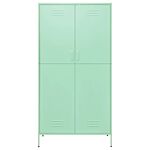 Vidaxl Wardrobe Mint 90x50x180 Cm Steel