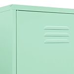 Vidaxl Wardrobe Mint 90x50x180 Cm Steel