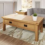 Coffee Table Medium Oak Finish