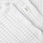 Set Of 11 Towels White Cotton Low Twist Guest Hand Bath Towel Bath Sheet And Bath Mat Beliani