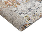 Area Rug Grey 80 X 150 Cm Oriental Distressed Living Room Bedroom Beliani