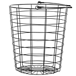 3 Tier Wire Basket Stand Black Metal With Castors Handles Detachable Kitchen Bathroom Storage Accessory For Towels Newspaper Fruits Vegetables Beliani