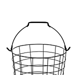 3 Tier Wire Basket Stand Black Metal With Castors Handles Detachable Kitchen Bathroom Storage Accessory For Towels Newspaper Fruits Vegetables Beliani