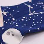 Hop Hare Bamboo Socks M/l - Moon Walk