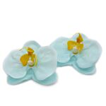 Craft Soap Flower - Paeonia - Blue - Pack Of 10