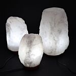 Crystal Rock Himalayan Salt Lamp - & Base Apx 3-5kg