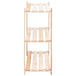 Vidaxl 3-tier Storage Racks 10 Pcs 80x38x90 Cm Solid Pinewood 150 Kg