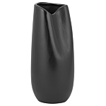 Decorative Table Vase Black 32 Cm Glam Beliani