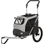 Trixie Dog Bicycle Trailer L Grey