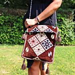 Chocolate Kilim Messenger Festival Bag