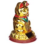 Collectable Waving Lucky Cat Maneki Neko Solar Powered Pal