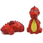 Novelty Ceramic Salt And Pepper - Red Dragon