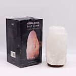 Crystal Rock Himalayan Salt Lamp - & Base Apx 8-10kg