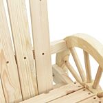 Vidaxl Garden Adirondack Chairs 4 Pcs Solid Wood Fir