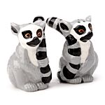 Novelty Ceramic Salt And Pepper - Lemur