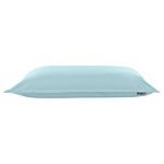 Extra Large Bean Bag Light Blue Lounger Zip Giant Beanbag Beliani