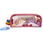 Clear Window Pencil Case - Unicorn Magic