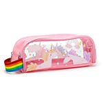 Clear Window Pencil Case - Unicorn Magic