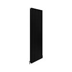 Designer Flat Panel Radiators Matt Black 1600mm X 560mm