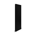 Designer Flat Panel Radiators Matt Black 1600mm X 560mm