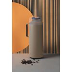 Tramontina Thermal Flask With Cup Lid, Interior Glass Container, Beige, 1.0l