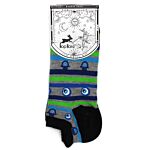 M/l Hop Hare Bamboo Socks Low (7.5-11.5) - Evil Eye & Hamsa