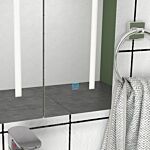 Kleankin Bathroom Wall Wardrobe With Light, Bathroom Storage Cupboard With Usb Charge, Adjustable Shelf, 90l X 15h X 70dcm, White