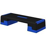 Sportnow 15cm/20cm/25cm Exercise Stepper For Home Workout, Aerobic Step Platform, Blue