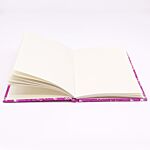 Cotton Bound Notebooks 20x15cm - 96 Pages -antique Fuchia