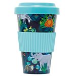 Recycled Rpet Travel Mug 400ml - Animal Kingdom