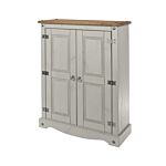 Corona Grey 2 Door Cupboard Unit