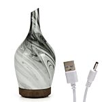 Aroma Atomiser - Glass Abstract Grey Usb