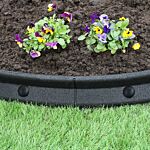 Flexible Lawn Edging Black 1.2m X 50