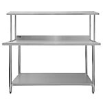 6ft Catering Bench With Single Over-shelf
