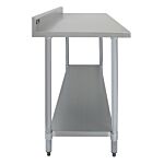 6ft Catering Bench With Single Over-shelf